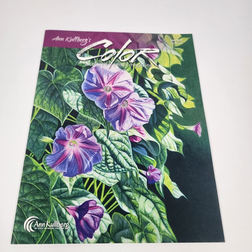 Color Magazine May 2018 By Ann Kullberg Colored Pencil Art